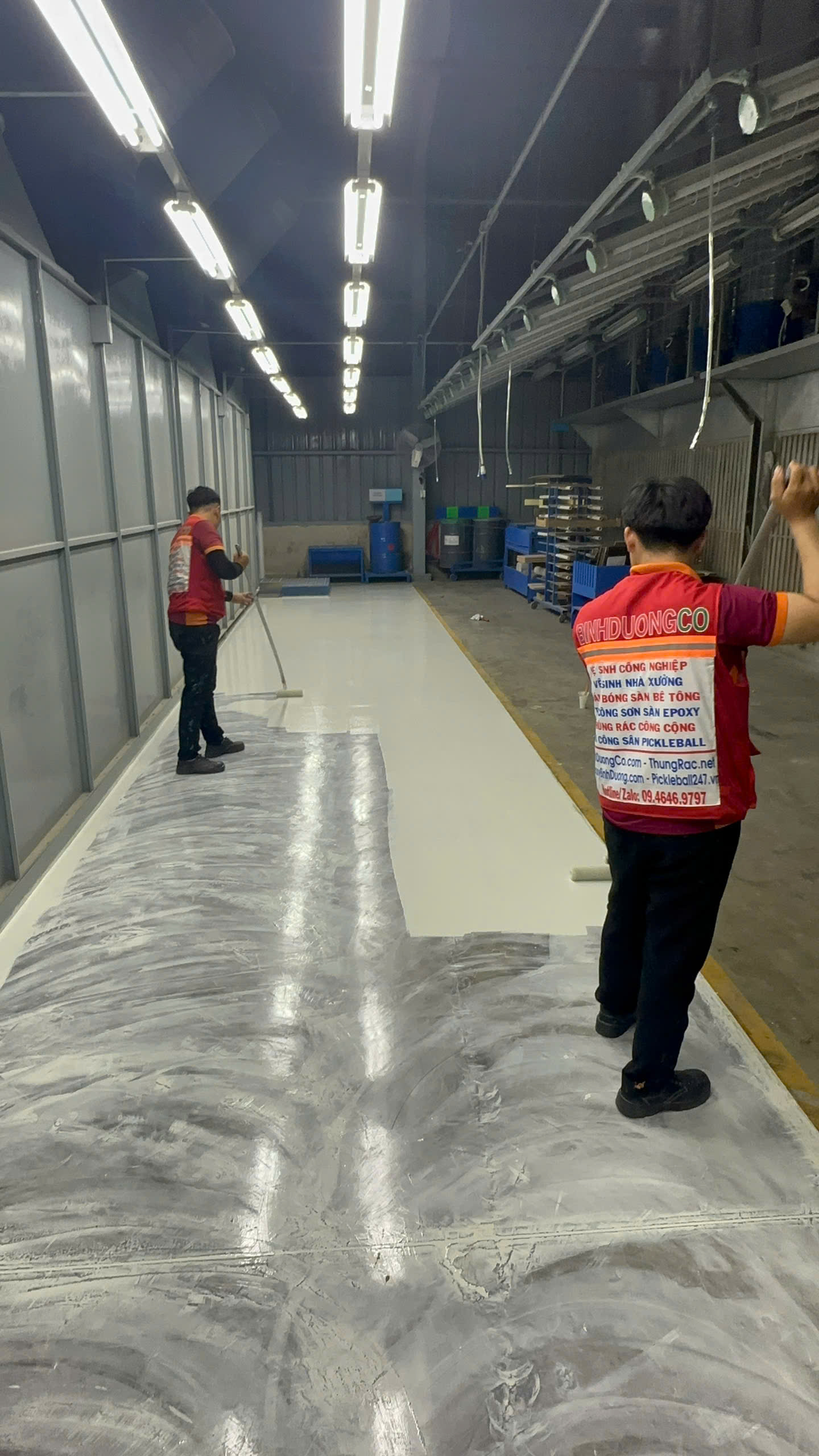 Dịch vụ vệ sinh công nghiệp Bình Dương