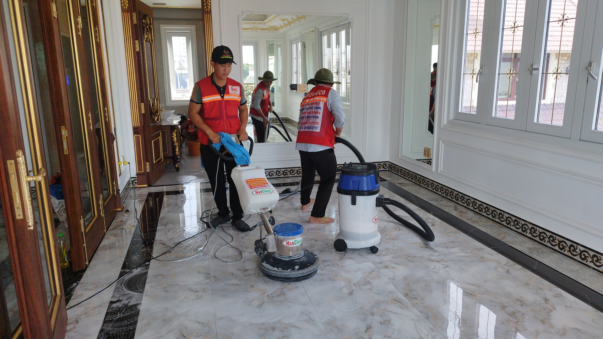 Dịch vụ vệ sinh nhà cửa Bình Dương