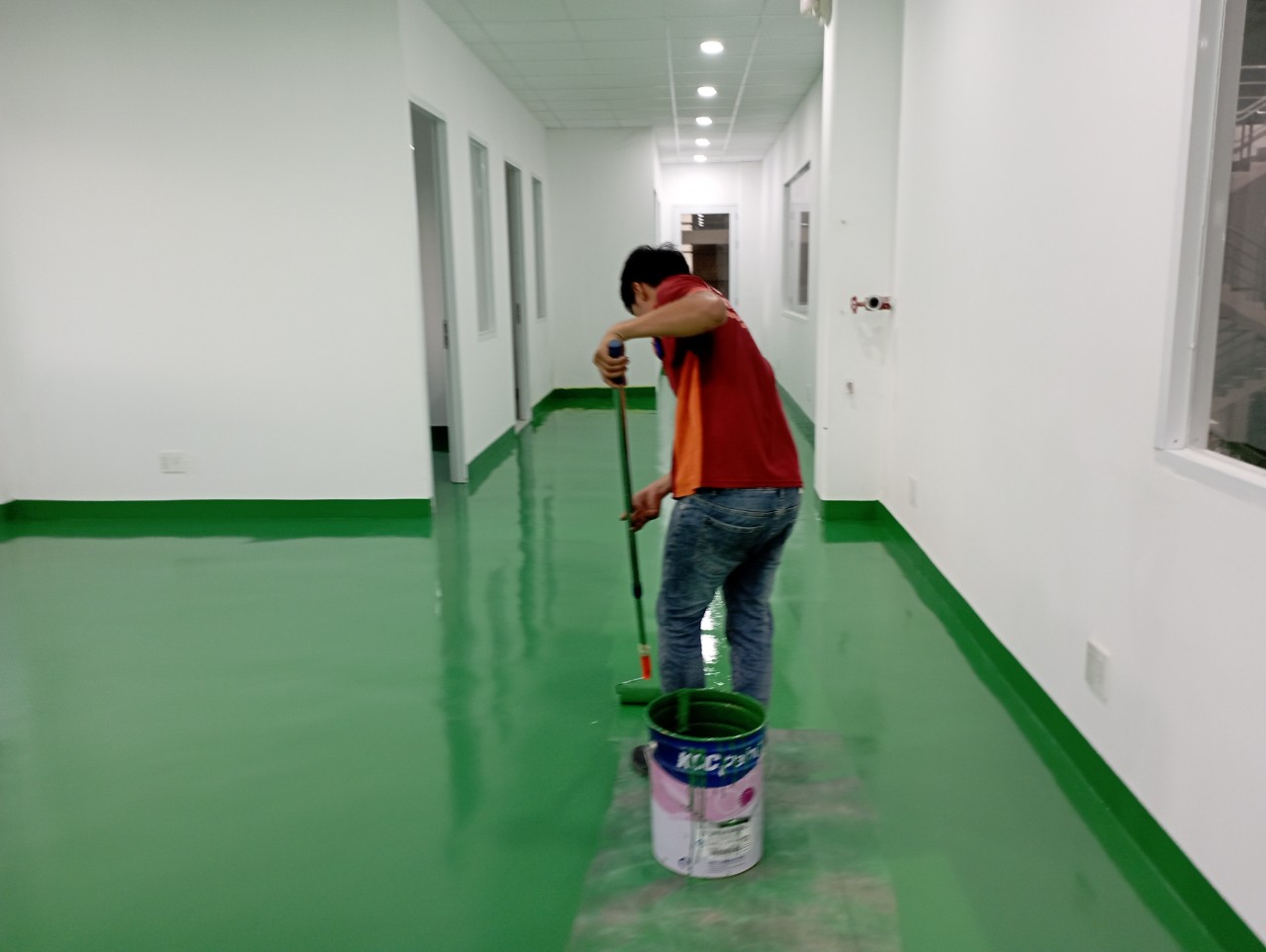 Dịch Vụ Thi Công Sơn Epoxy Bình Dươn