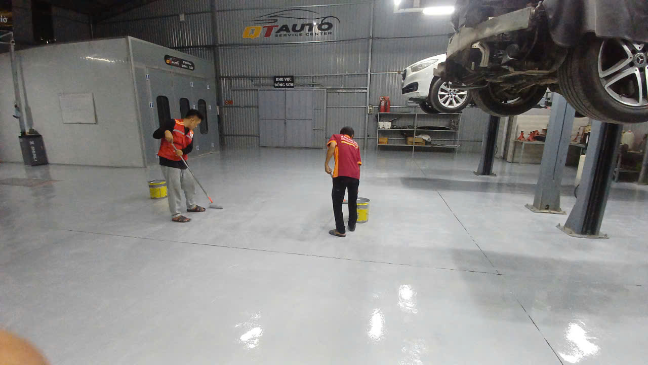Dịch Vụ Thi Công Sơn Epoxy Bình Dươn