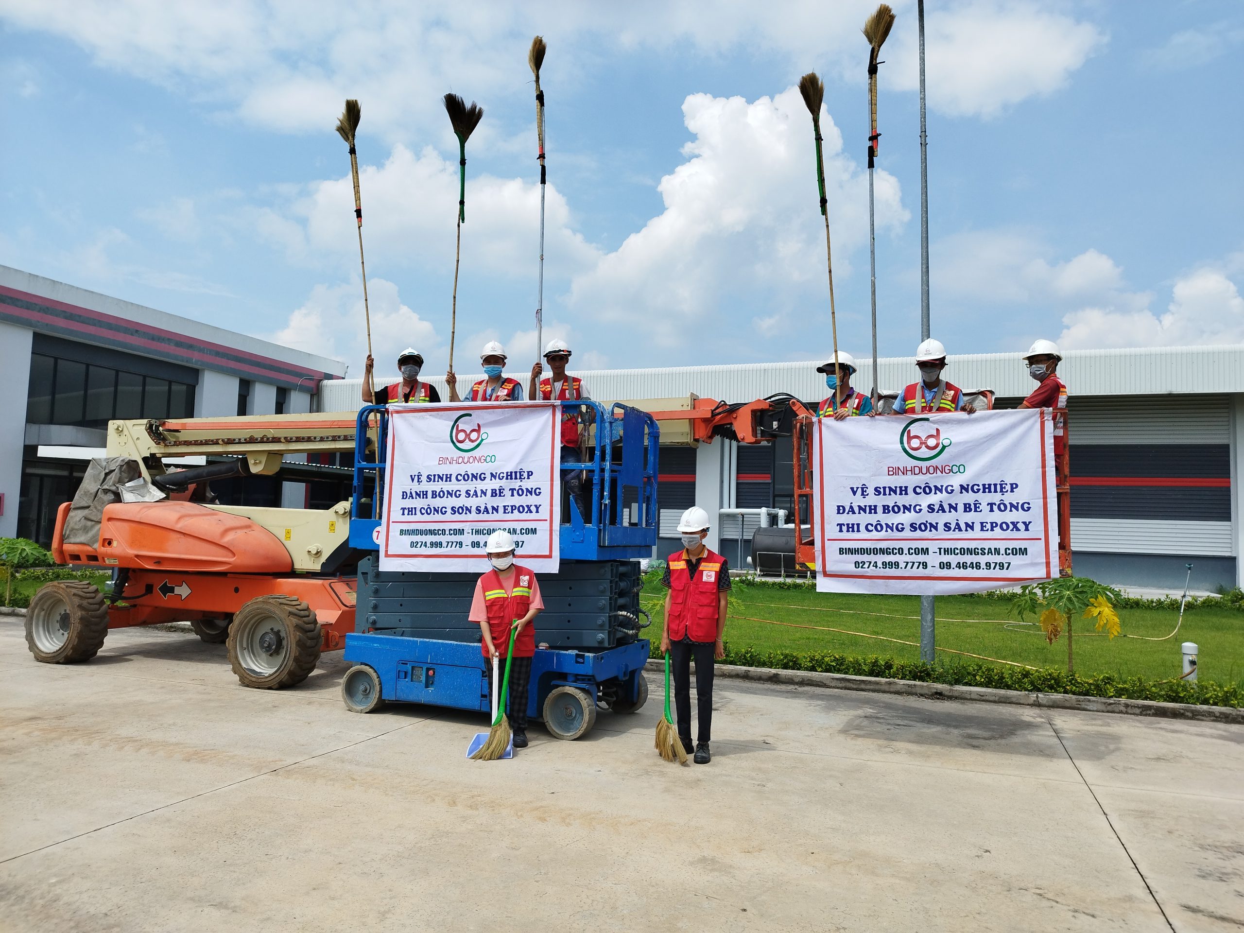 Dịch Vụ Vệ Sinh Nhà Xưởng Tại Bình Dương