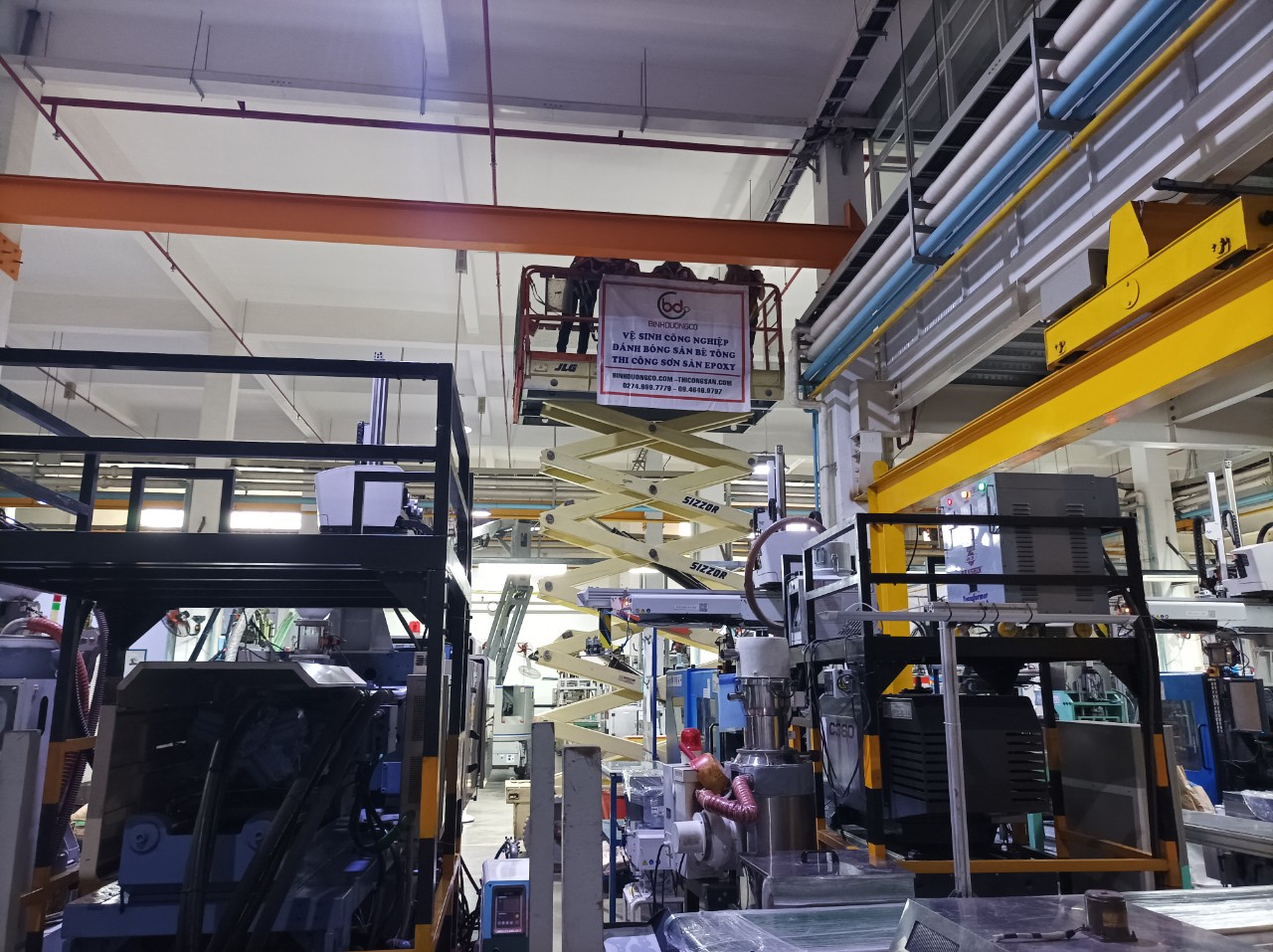 Dịch Vụ Vệ Sinh Nhà Xưởng Tại Bình Dương