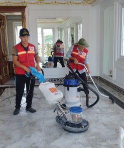 Vệ sinh nhà mới xây