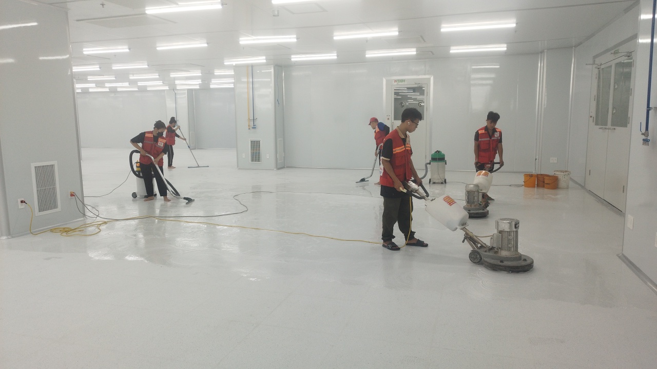 Phủ Bóng Sàn Chống Tĩnh Điện
