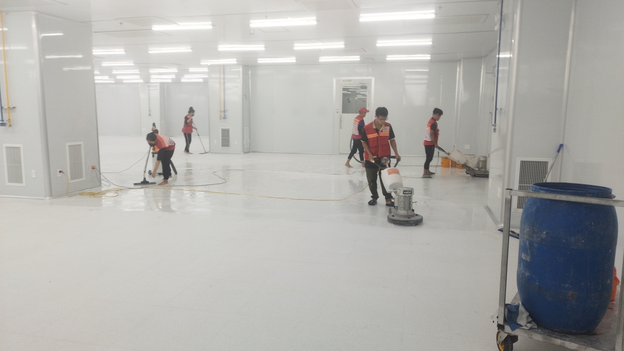 Phủ Bóng Sàn Chống Tĩnh Điện Bình Dương
